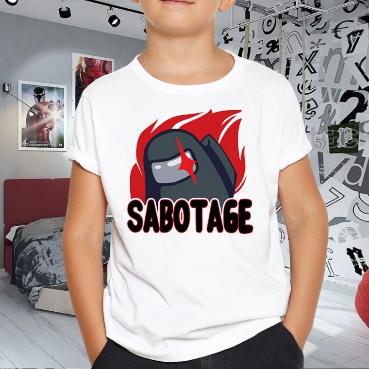 Майка Among Us "Sabotage" — купить в Минске